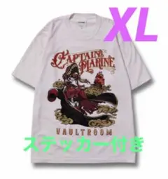 美品　宝鐘マリン ボルトルーム CAPTAIN TEE CHARCOAL M 宝鐘マリン CAPTAIN MARIN Tシャツ チャコール ボルトルーム