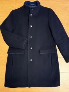 BEAUTY&YOUTH スタンドカラーコート　ブラック