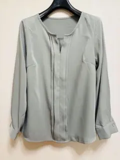 ROPE PICNIC オリーブグリーン長袖ブラウス 38