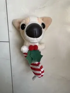 THE DOG ぬいぐるみ キーホルダー クリスマス　いぬ　コーギー