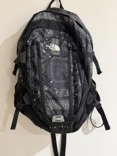 極美品】ノースフェイス ホットショット バンダナ柄 リュック
