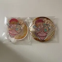 マリオンクレープ トレーディングアクリルスタンド 缶バッジ　SD 宇佐美リト