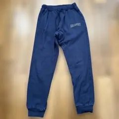 グローバルワーク　ロゴ入り 長ズボン 150 ネイビー