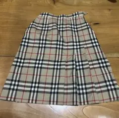 難あり　バーバリー　スカート　おしゃれ　ハイブランド　レディース　多用