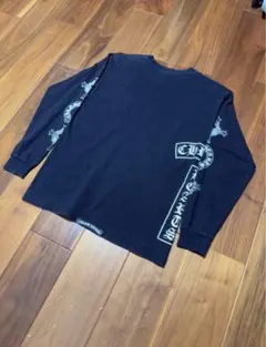 正規品】クロムハーツ FUCK YOU 7分袖 ヘンリーネック Tシャツ L