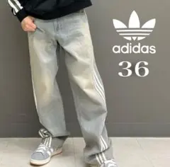 新品36】ADILENIUMシーズン3 ルーズフィットデニムパンツ　メンズGパン