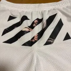 OFF WHITE オフホワイト メッシュ　ハーフパンツのサムネイル