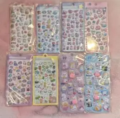 おしりシール ぷっくりシール インポート 立体 動物 かわいい シール帳