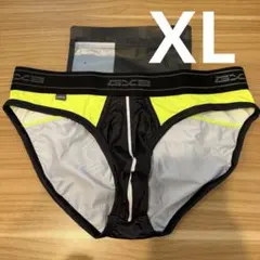 GX3 ビキニ ブリーフ ブラック×イエロー XLサイズ XL1のサムネイル