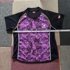 Nittaku 卓球ウェア Lサイズ 紫/黒 JASPOレディース