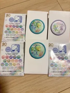 ダッフィーフレンズ 20周年 ディズニーシー ワッペン 3枚セット