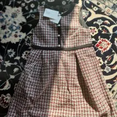 BeBeフォーマルワンピース 150cm チェック柄