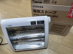 YUASA/ユアサ】電気ストーブ YA-D801S 稼動品 ホワイト 生活家電