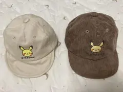ピカチュウキャップ 2点　サイズ48〜50のサムネイル