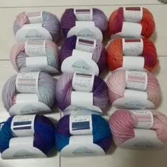 Aurora Wool 毛糸 100%ウール 多色 約25g巻