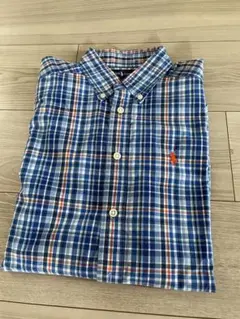 ⚫️ほぼ新品⚫️ラルフローレンM12-14　長袖シャツ