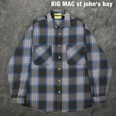 BIG MAC st john's bay 80s 90s ヘビネル シャツのサムネイル