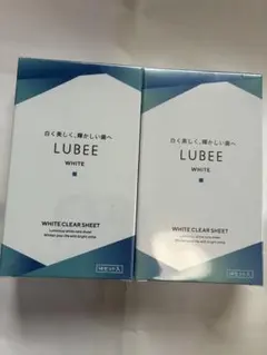 【2個セット】ルビーホワイト クリアシート 白い歯 28枚 クリーニングシート