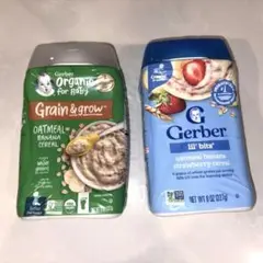 Gerber 離乳食 オートミール バナナ ストロベリー