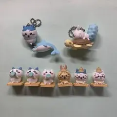 ちいかわ　フィギュア　キーホルダーセット　サウナ　水族館のサムネイル