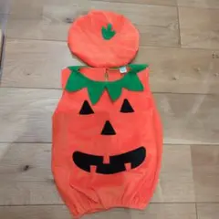 かぼちゃコスチューム 帽子付き