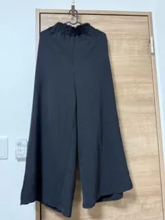 ガウチョパンツ 黒