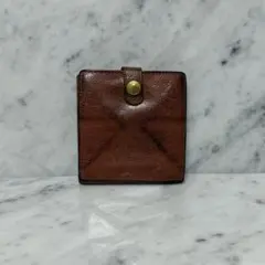 イタリア製 IL BISONTE イルビゾンテ 二つ折り財布 本革 レザー