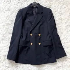 極美品✨マカフィー ジャケット 紺ブレ 金ボタン ダブルブレスト ギャバジンのサムネイル