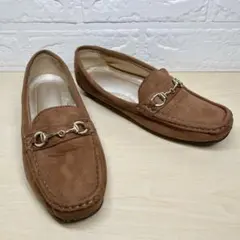 B.C.COMPANY ビットローファー Mサイズ キャメル スエード調