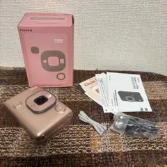 instax mini LiPlay ブラッシュゴールド 本体