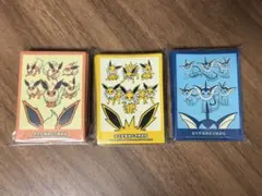 【ポケカ中国限定】　ポケモンカードスリーブ ブースター シャワーズ サンダース