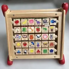 I'm Toy 知育玩具 木製 アクティビティキューブ 多機能のサムネイル