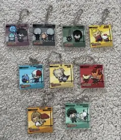 僕のヒーローアカデミア アクリルキーホルダー サンリオ　ヒロアカ　9個