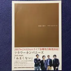 フラワーカンパニーズのリストバンド。未使用品 フラワーカンパニーズのリストバンド。未使用品 フラワー