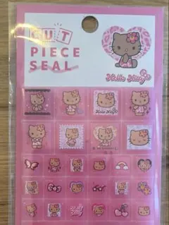 【即日匿名発送】カットピースシール タイルシール ハローキティ　日焼け　半分