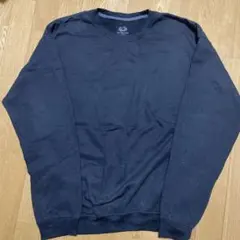 USA古着 FRUIT OF THE ROOM　スウェット 黒　無地　L