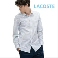 【値下げ】LACOSTE ストライプ 長袖シャツ