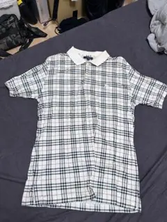 A BATHING APE ポロシャツ ラブジェネチェック柄 Lサイズ - メルカリ