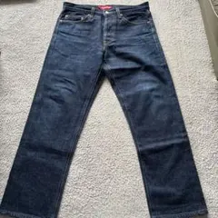 希少 USA製 32inch◆Supreme デニムパンツ 黒 シュプリーム 希少 USA製 32inch◇Supreme デニムパンツ 黒 シュプリーム - メルカリ