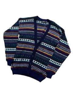 90s USA製 EXCHANGE UNLIMITED カーディガン 古着 L