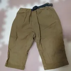 ブリーズ ブラウン クロップドパンツ 100cm