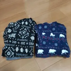 フリース パジャマ　140 2組