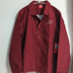 お年玉価格 new balance えんじ色 ナイロンジャケット Sサイズ