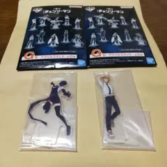 チェンソーマン　一番くじ　レゼ編　G賞アクリルスタンド2個セット　デンジ　ボム