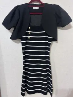 Darich ジャケットアンサンブルミニワンピース Black