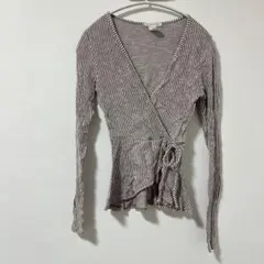 CAUTION TO THE WIND ストライプラップトップ S