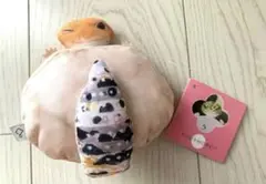 フェリシモ ヒョウモントカゲモドキのスマイルポーチ(タンジェリン)