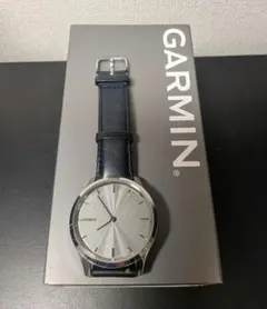GARMIN vívomove Luxe Navy Leather/Silver