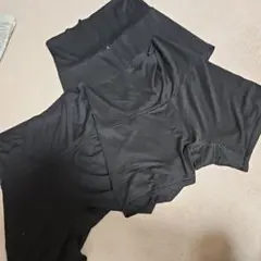 ユニクロ ヒートテックウエストウォームショートパンツ L 3枚セット 黒
