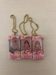 リカちゃん 3体セット ピンクドレス